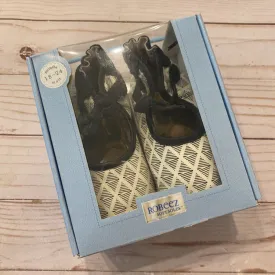 18-24M: NEW B&W Mary Jane Leather Shoes