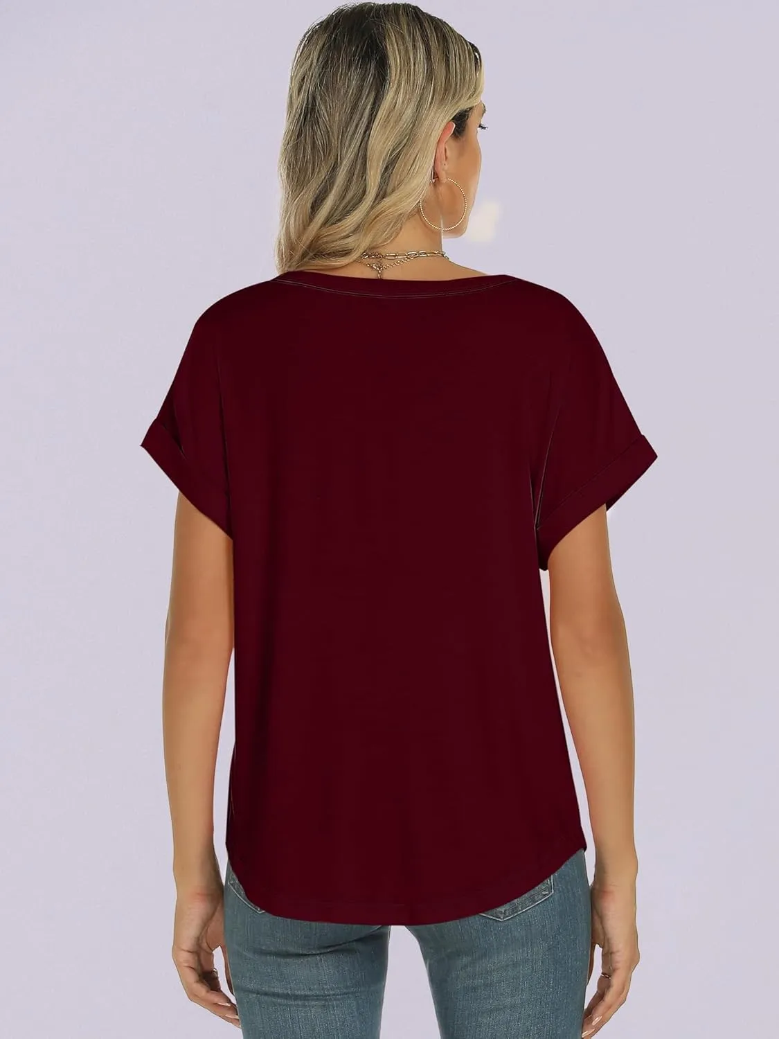 ANRABESS Oversized Tshirts for Women Summer Tops Short Sleeve Casual Loose Basic Tee Shirt Cute Outfits 2025 Trendy Clothes