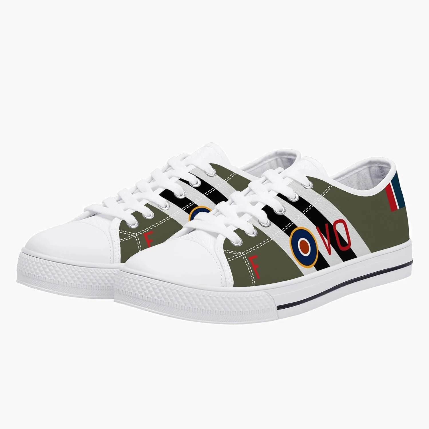 B-25 "Hot Gen!" Low Top Canvas Shoes