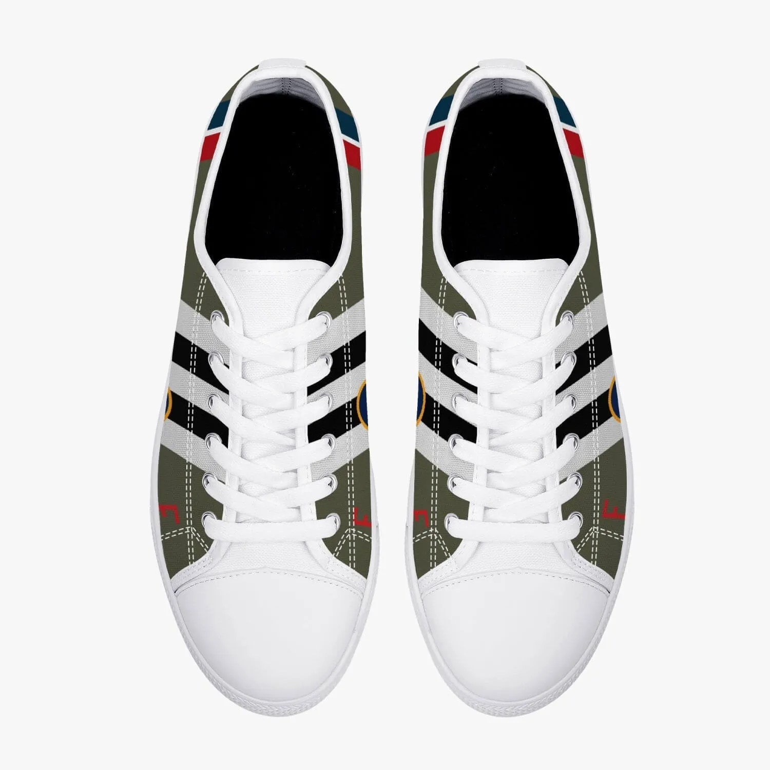 B-25 "Hot Gen!" Low Top Canvas Shoes