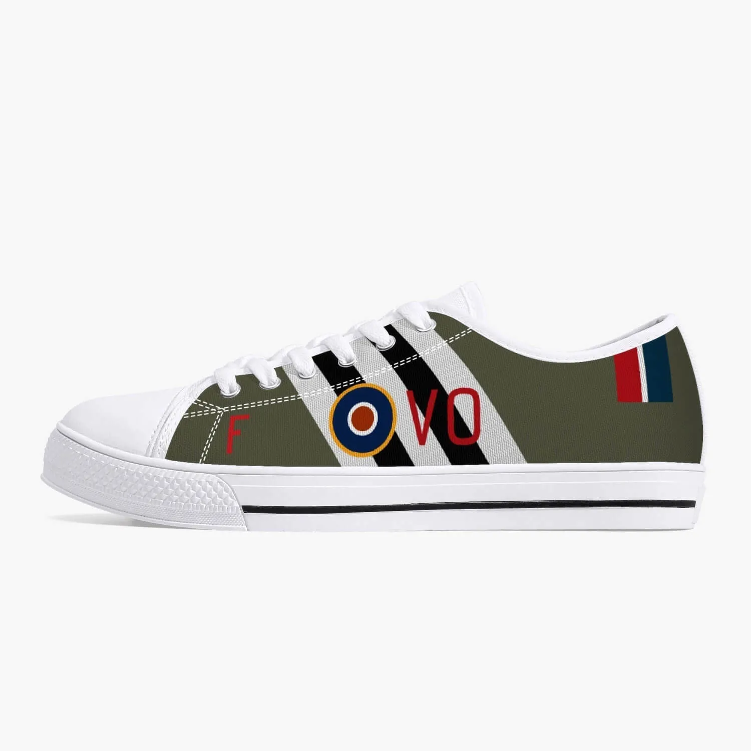 B-25 "Hot Gen!" Low Top Canvas Shoes