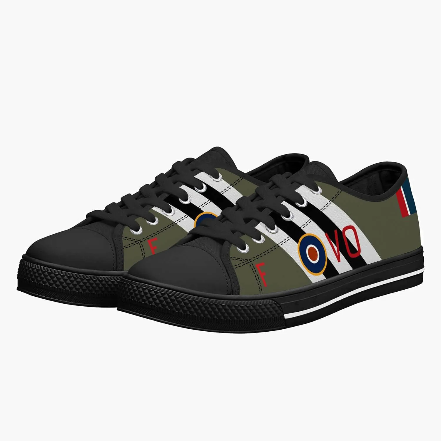 B-25 "Hot Gen!" Low Top Canvas Shoes