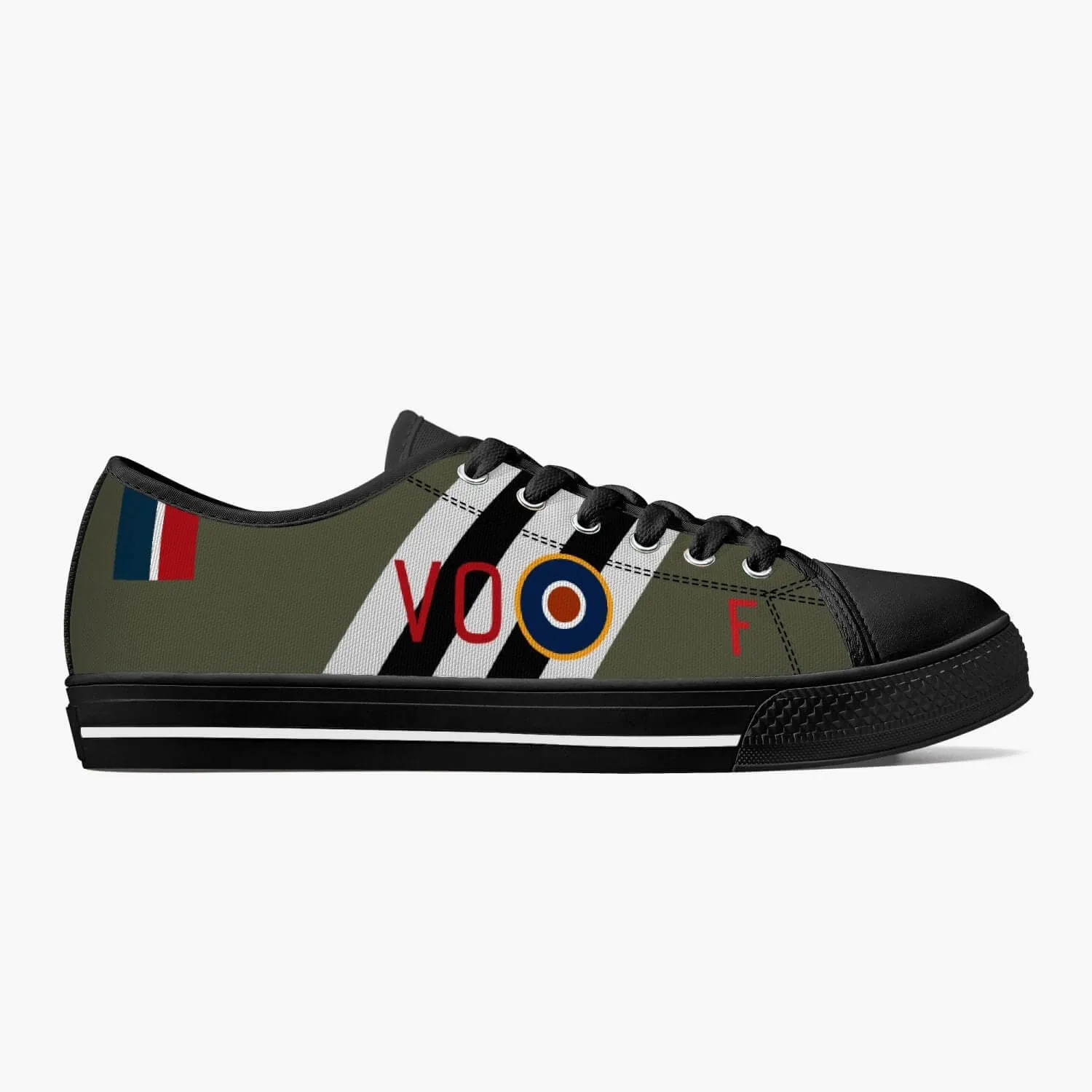 B-25 "Hot Gen!" Low Top Canvas Shoes