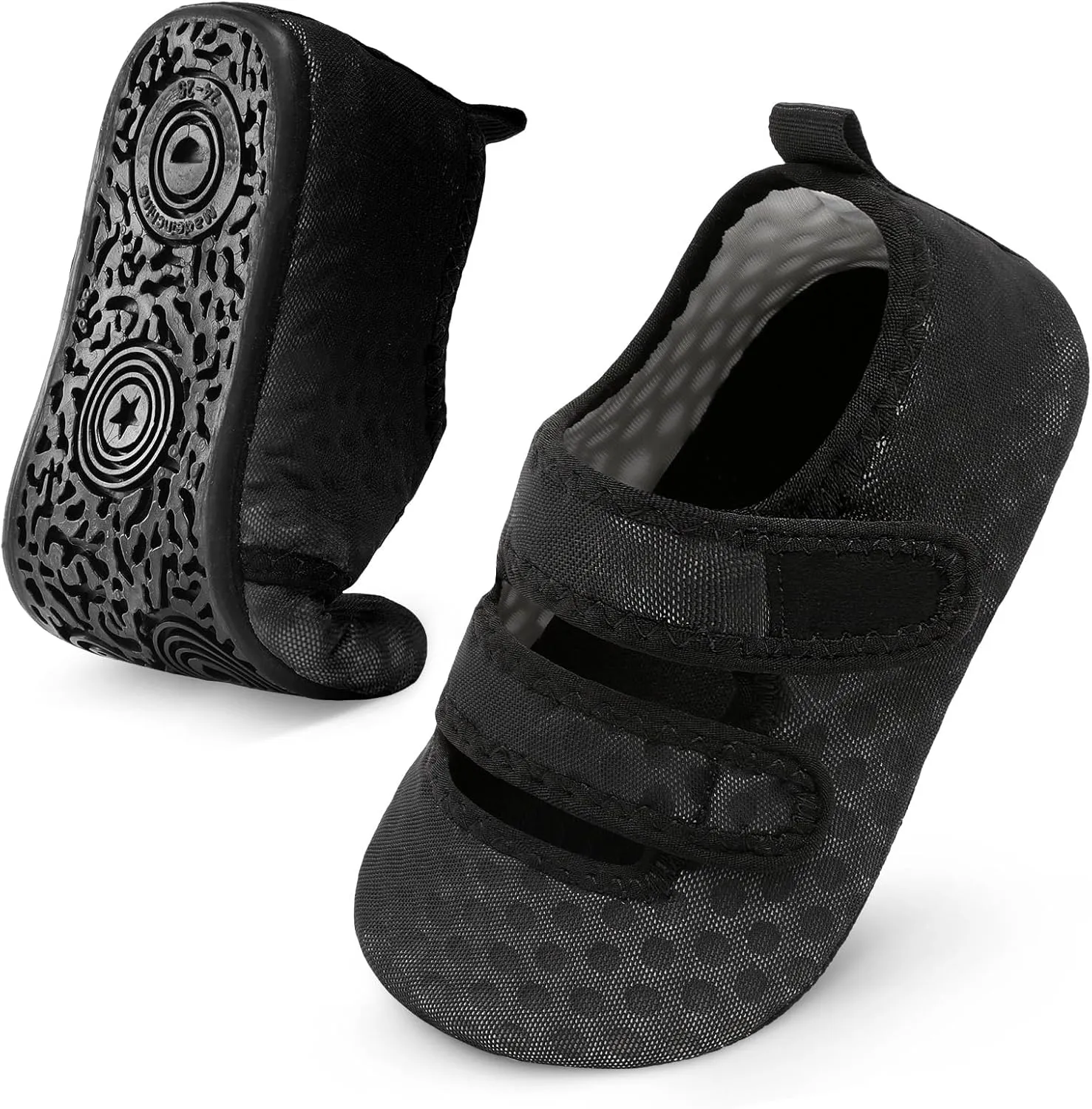 BARERUN Toddler Water Shoes Boys Girls Quick Dry Barefoot Aqua Shoes for Swim Pool Beach Non Slip Breathable Sandals Lightweight Summer House Slippers