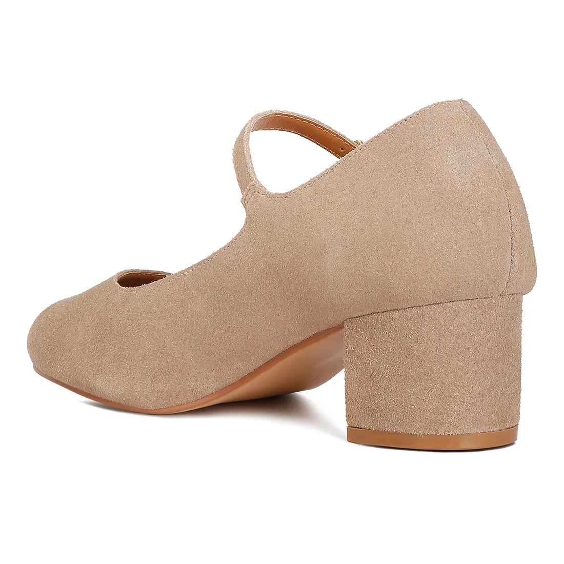 Block Heel Mary Janes