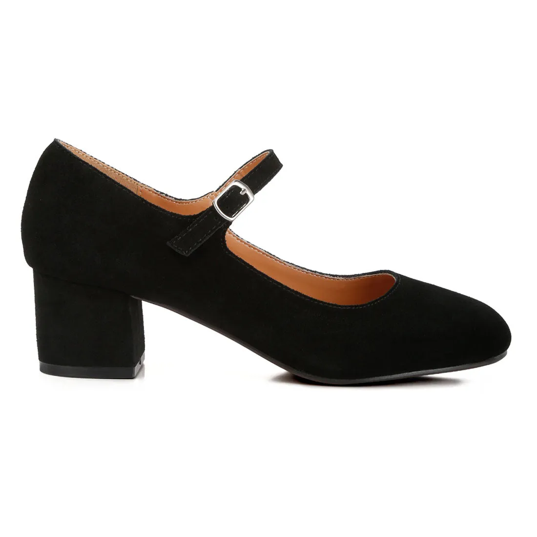 Block Heel Mary Janes