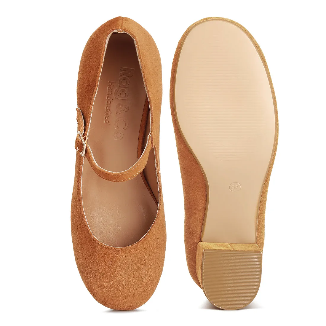 Block Heel Mary Janes
