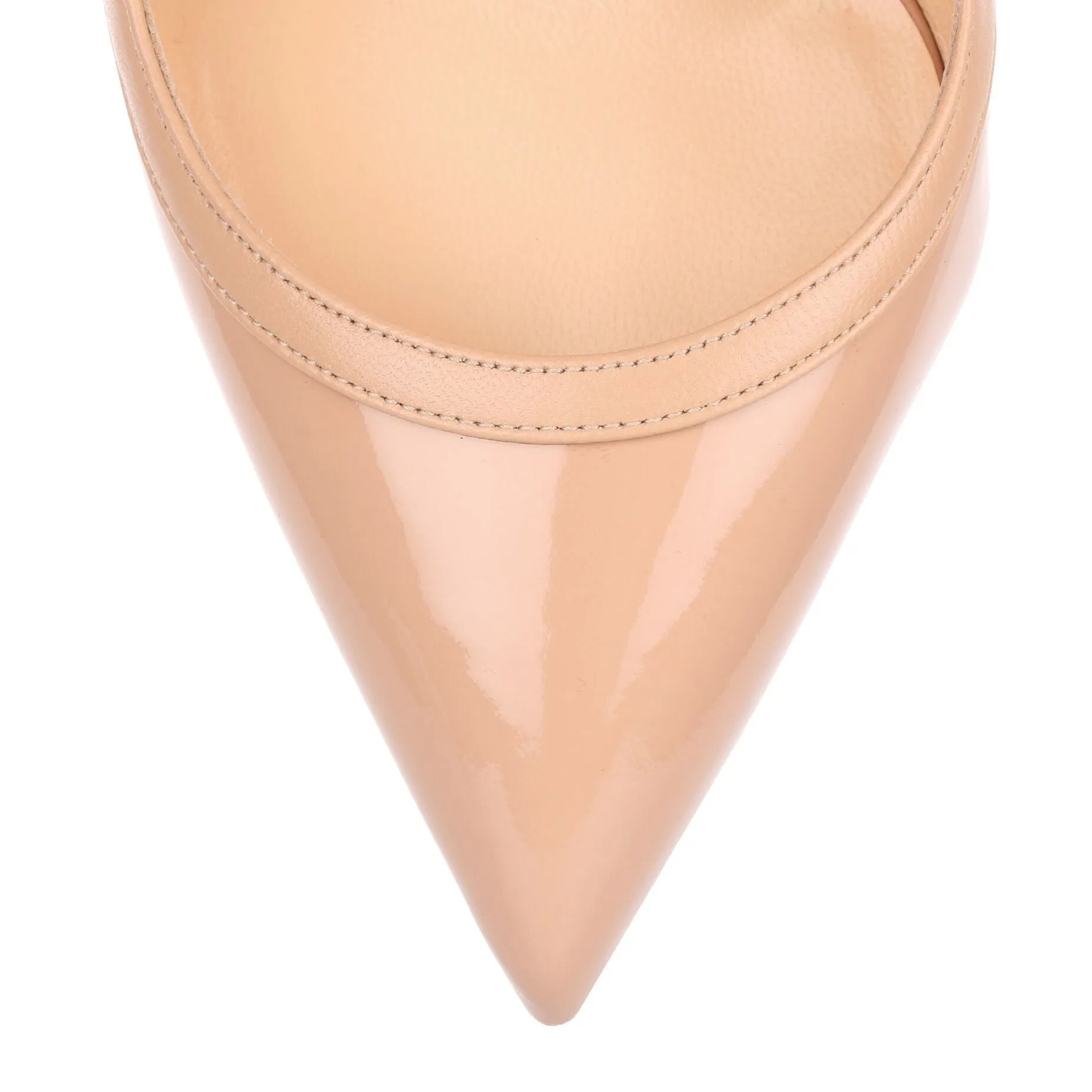 Crissos 100 beige leather pump
