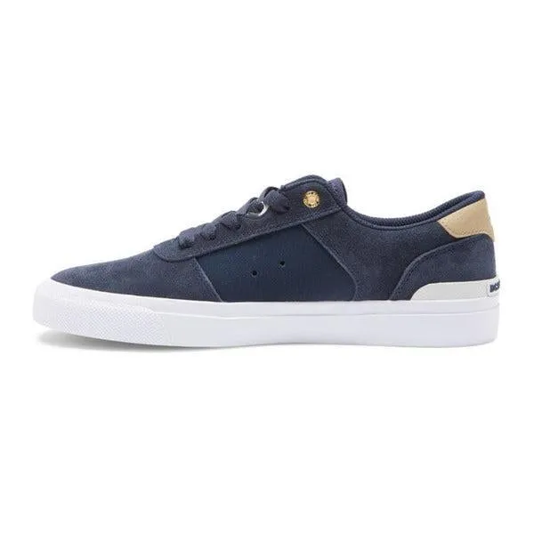 DC Shoes Teknic S Wes Kremer Skate Shoe Navy - White
