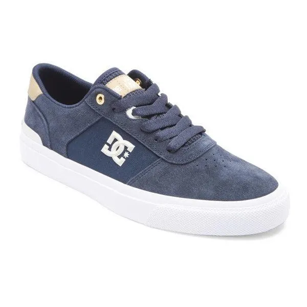 DC Shoes Teknic S Wes Kremer Skate Shoe Navy - White