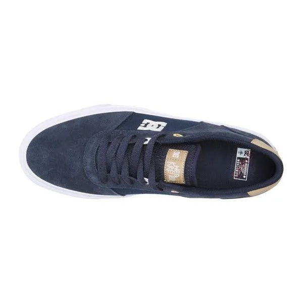 DC Shoes Teknic S Wes Kremer Skate Shoe Navy - White