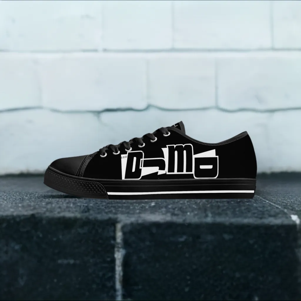 DJMD Womens Low Top Canvas Shoes - Customized Tongue