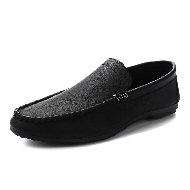 Doudou shoes men's 2024 summer new casual loafers driving a pedal Internet celebrity men's shoes lightweight summer trendy shoes