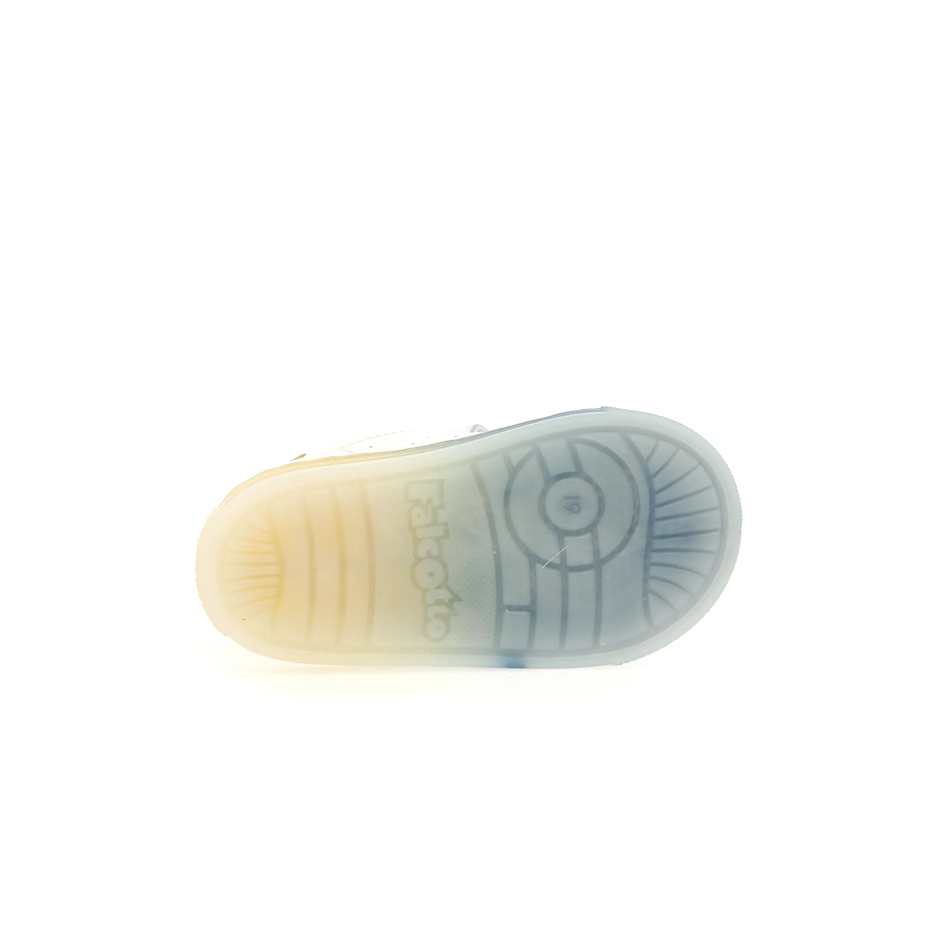 Falcotto Boy's Salazar 3 Vl Casual Shoes - White / Yellow / Oltremare