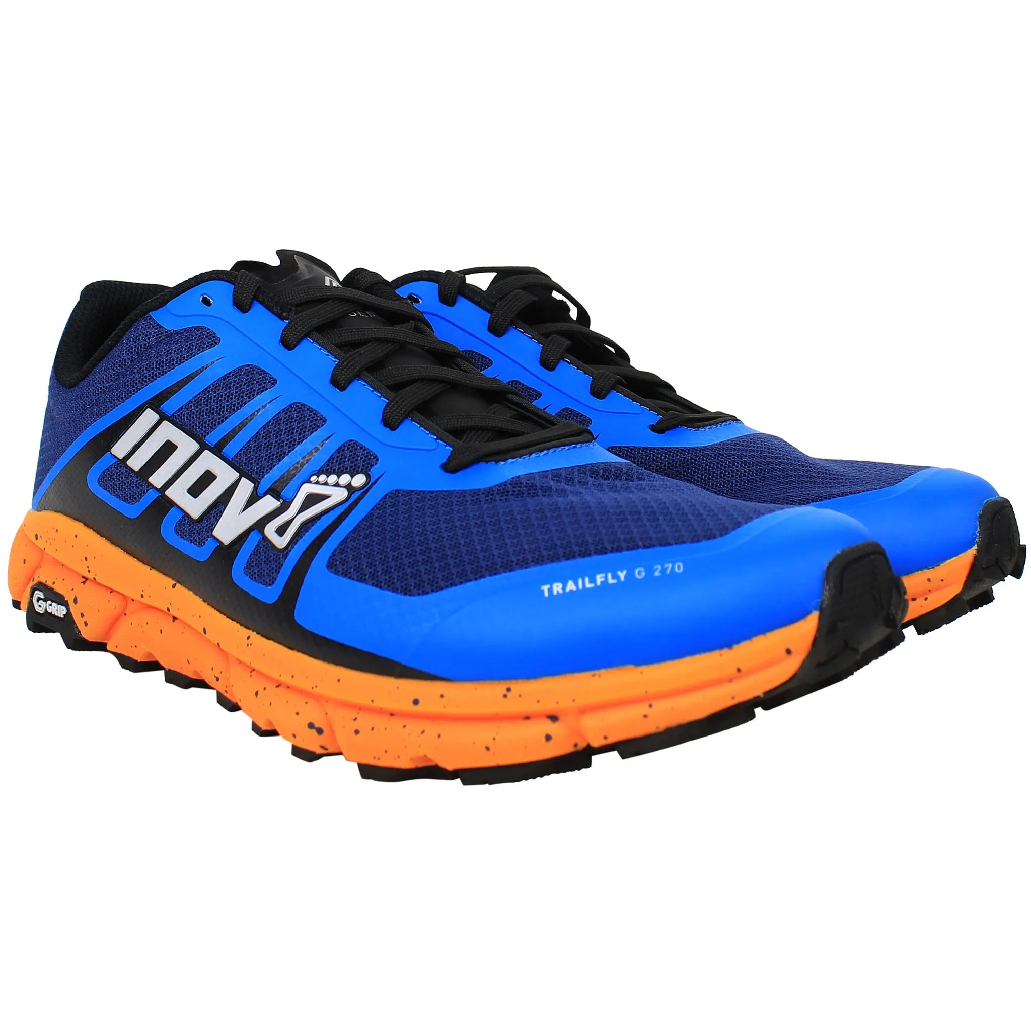 Inov-8 Trailfly G 270 V 2 Mens Blue Running Shoes