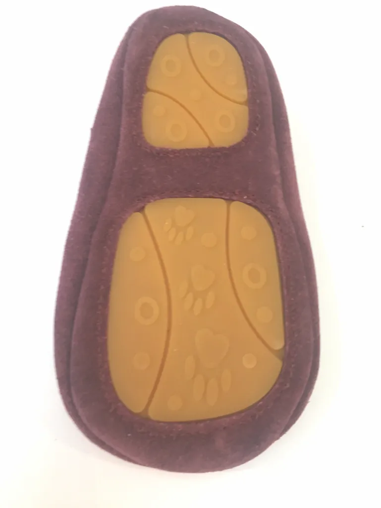 Iris T-Bar Shoes - Plum Suede