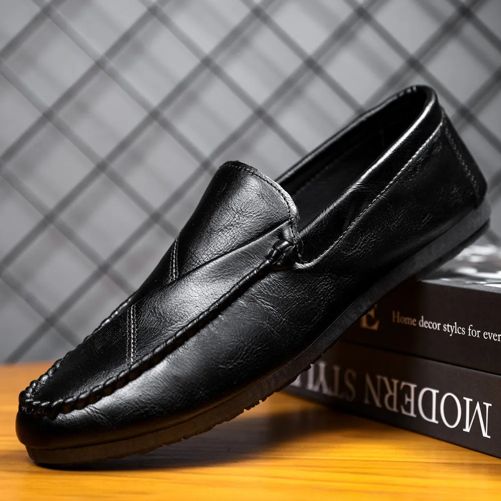Lazy summer 2024 one-pedal loafers British trend Doudou shoes men's Korean version breathable new casual fashion