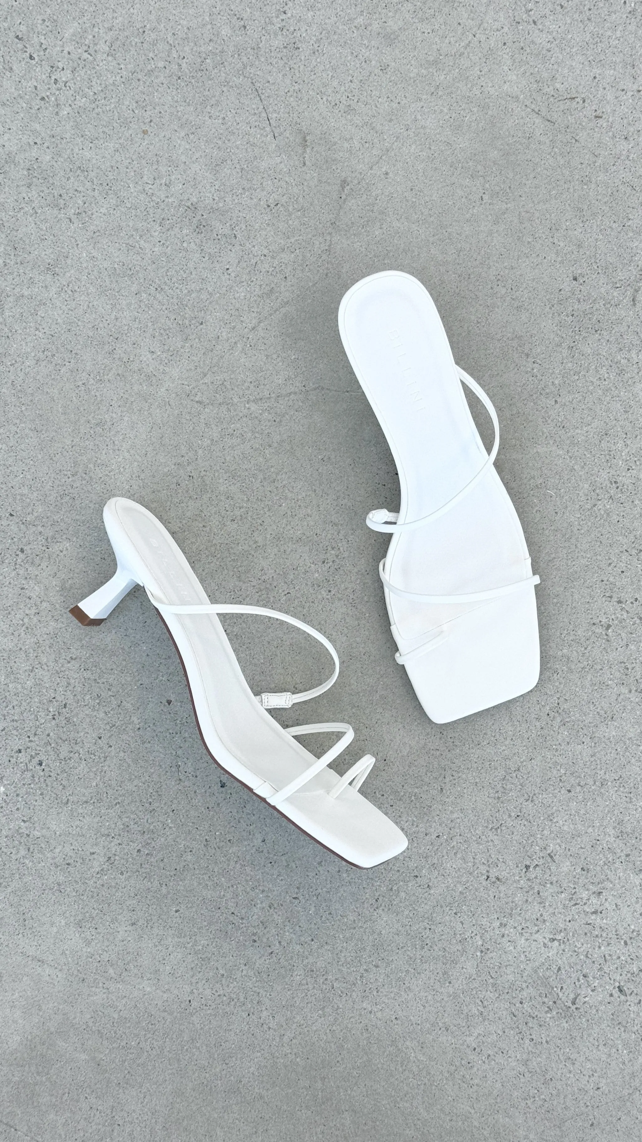Mabel Heel - White