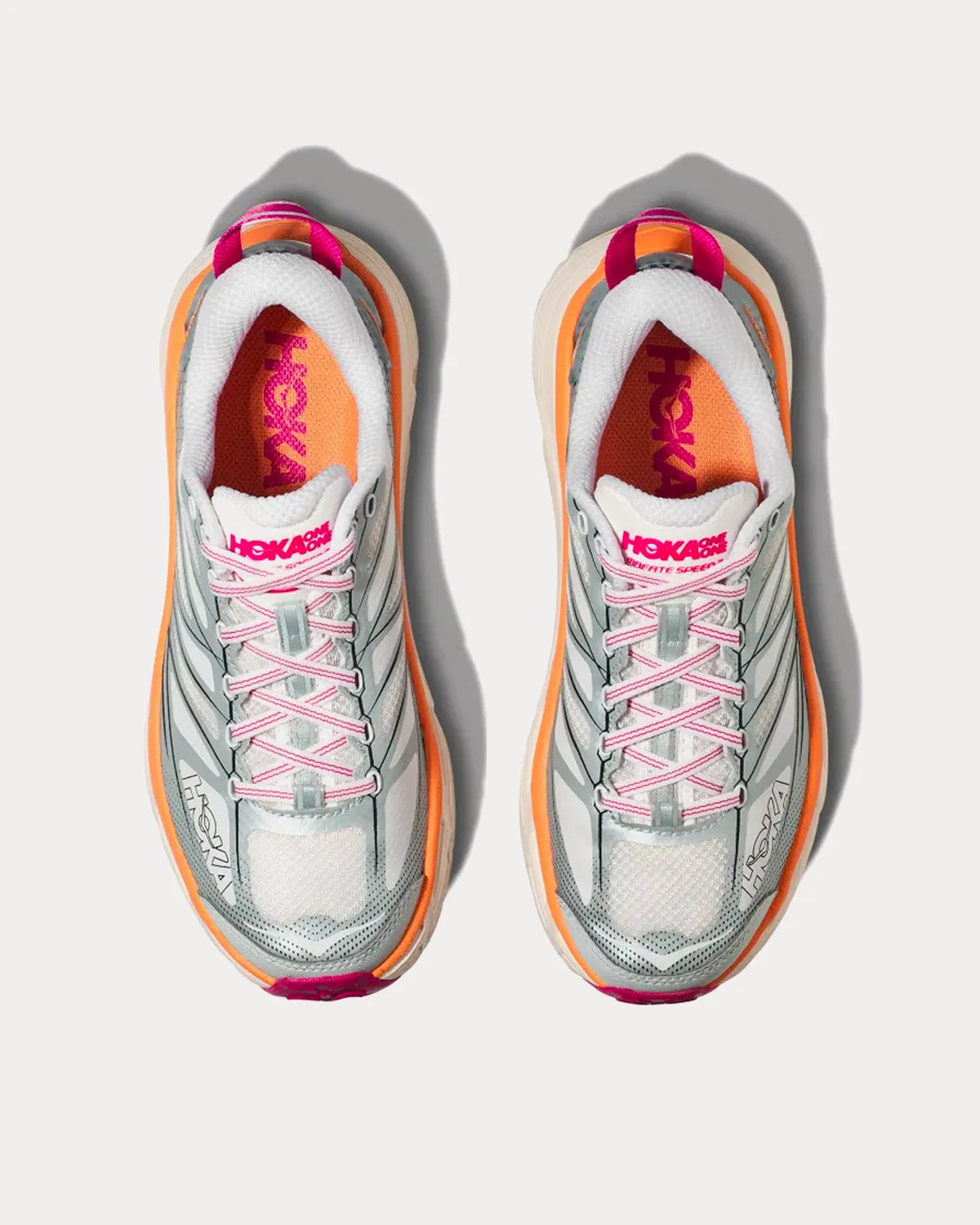 Mafate Speed 2 White / Ice Flow Running Shoes