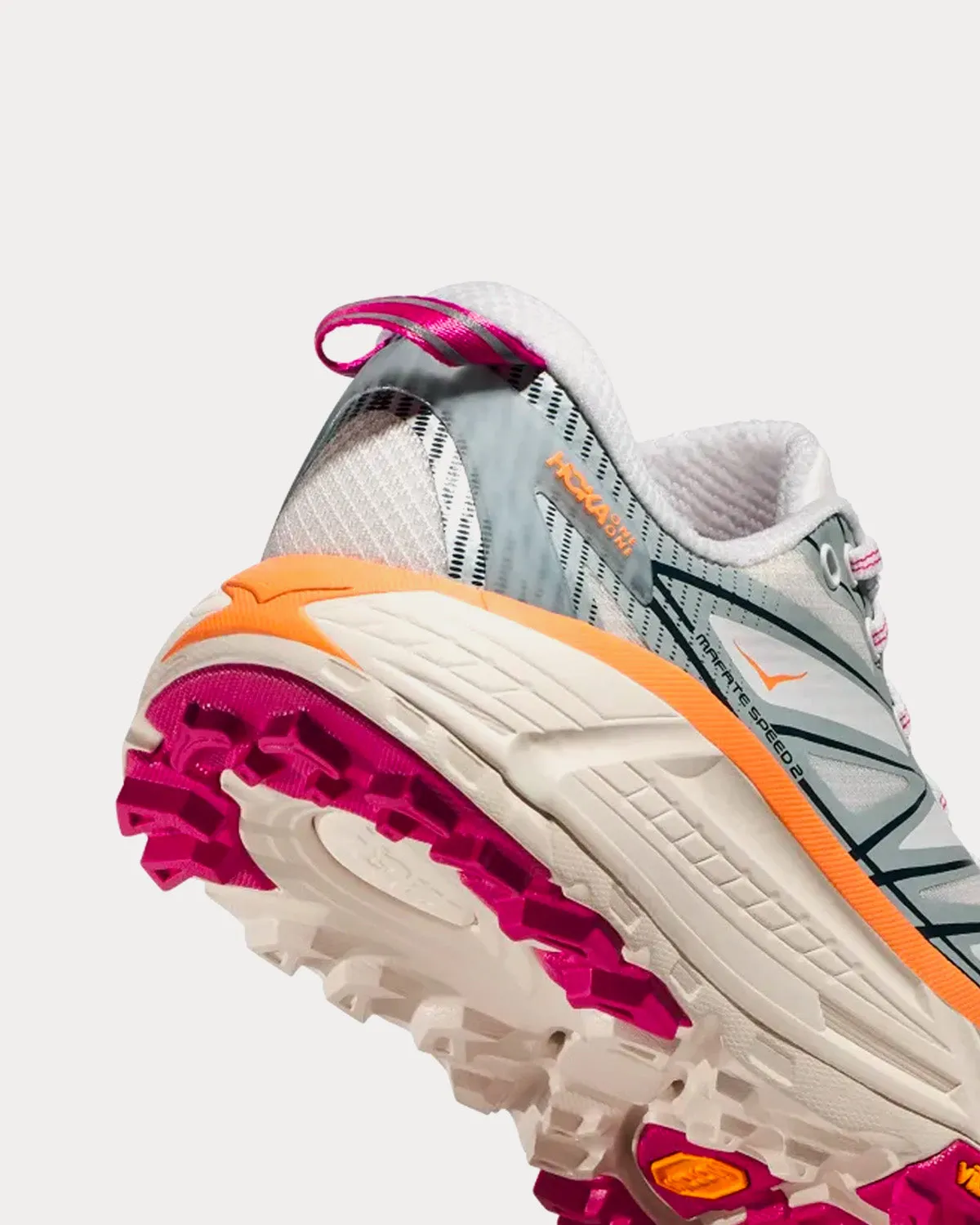 Mafate Speed 2 White / Ice Flow Running Shoes