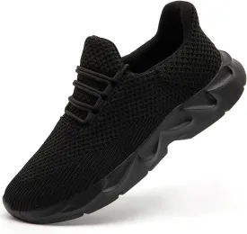 Mens Running Tennis Casual Walking Shoes Anti Slip Comfortable Lightweight Breathable Fashion Sneakers Non Slip Workout Gym Shoes for Running