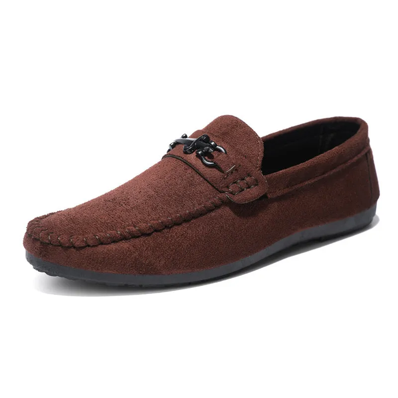 Men's shoes Men's one-foot loafers Doudou shoes Fashion shoes Summer British breathable trend Casual handmade new models