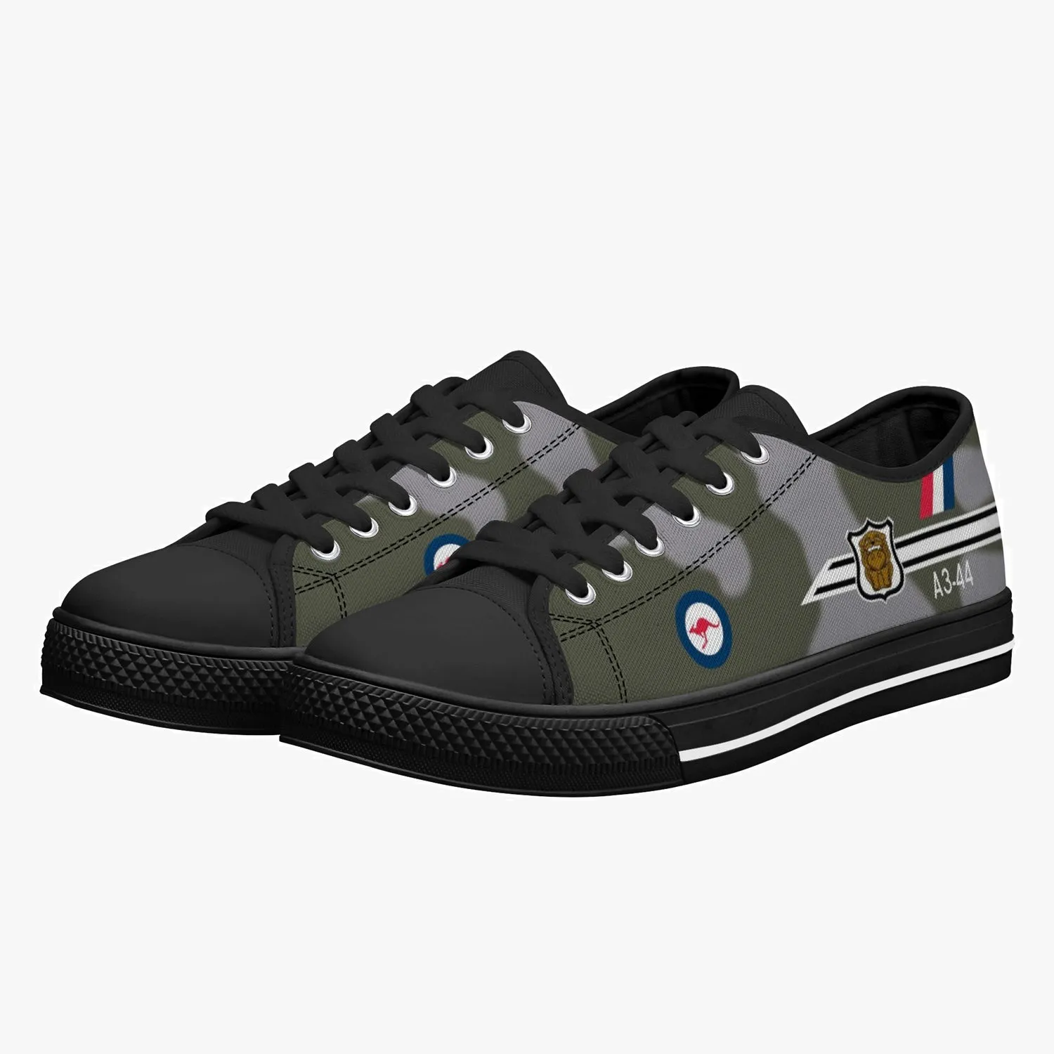 Mirage IIIO "A3-44" Low Top Canvas Shoes