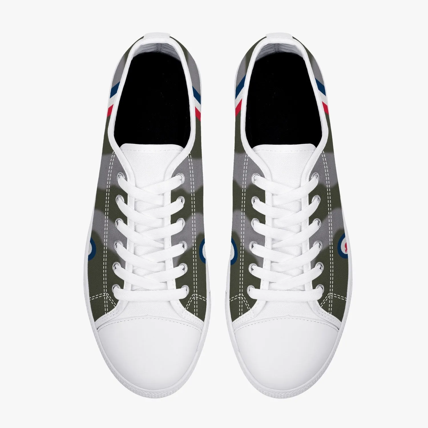 Mirage IIIO "A3-44" Low Top Canvas Shoes