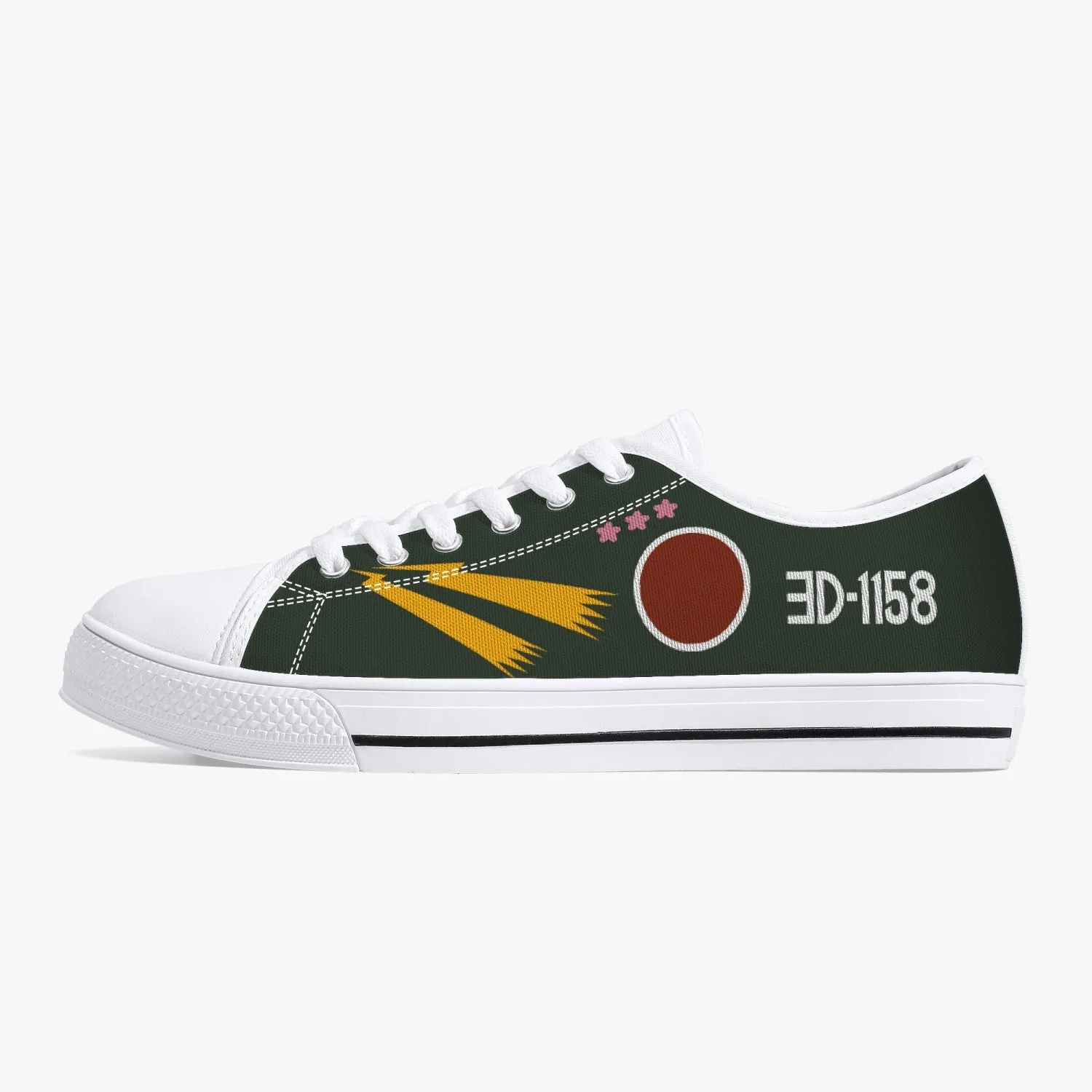 Mitsubishi J2M Raiden Low Top Canvas Shoes