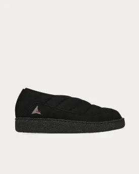 Nuvolau Black Slip Ons