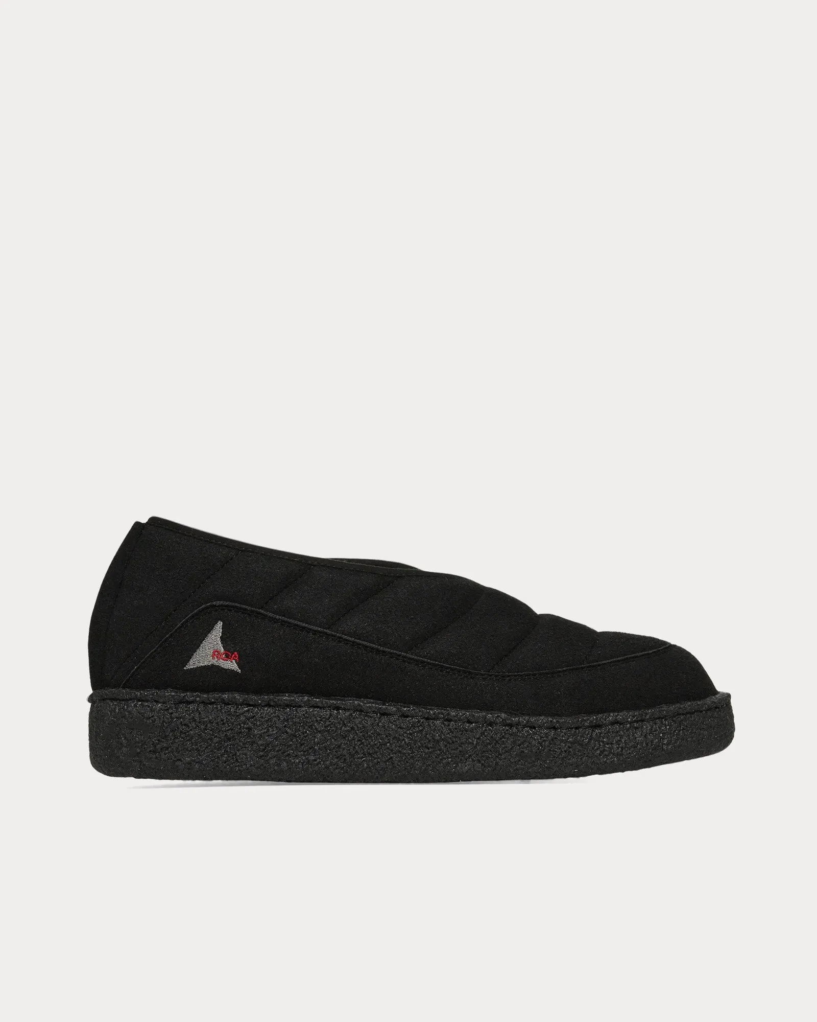 Nuvolau Black Slip Ons