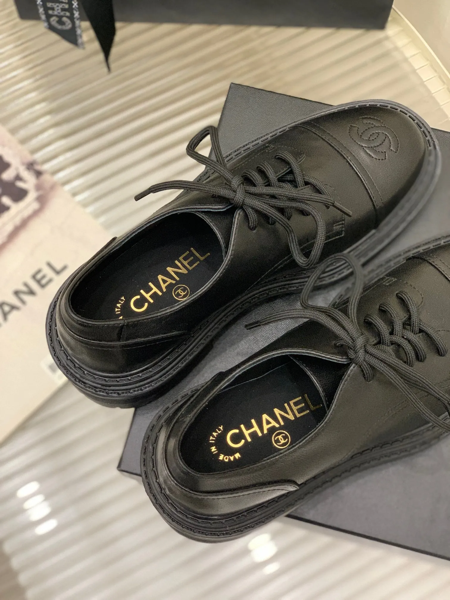 SE949 CC Lace-up Loafers / Size5-10