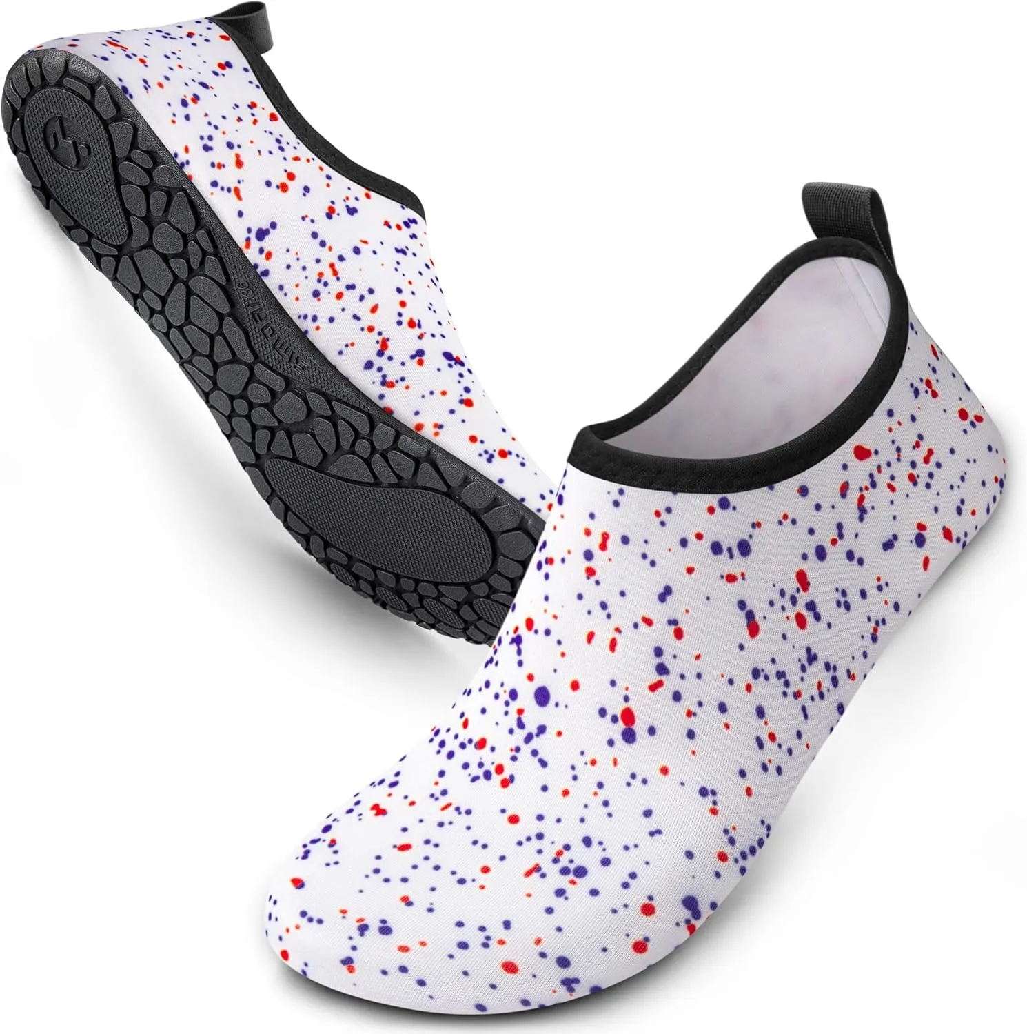 SIMARI Water Shoes Women Men Aqua Socks Beach Barefoot Quick Drying Aqua Aerobics Swim Pool Non Slip Outdoor Travel Essentials Surf River Lake Snorkeling Kayak Yoga Adult Youth
