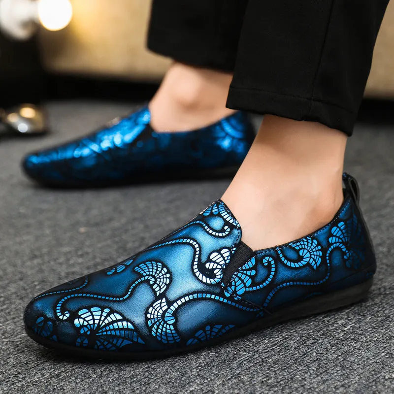 Spring and autumn social guy casual shoes trendy shoes Doudou shoes men lazy shoes cover feet and pedal men's shoes cross-border