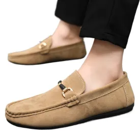 Spring and summer Doudou shoes men's casual shoes trendy shoes cloth shoes lazy shoes breathable one pedal men's shoes foreign trade large size 4546