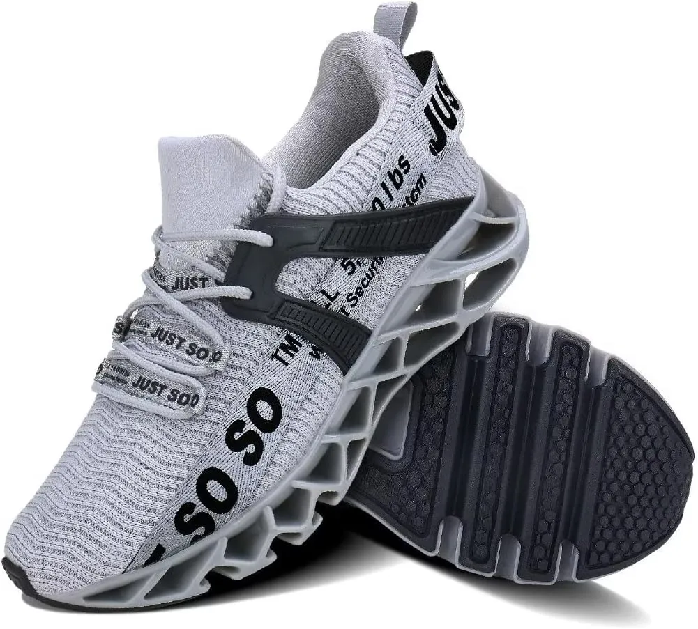 UMYOGO Mens Athletic Walking Blade Running Tennis Shoes Fashion Sneakers