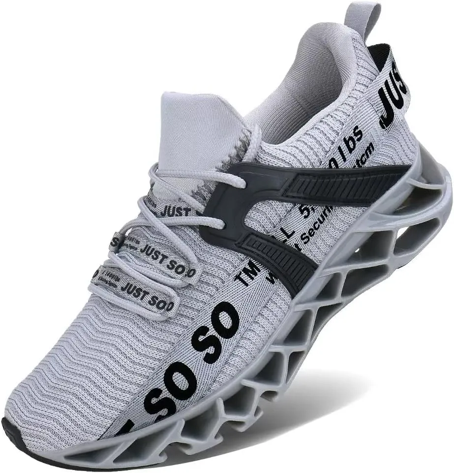 UMYOGO Mens Athletic Walking Blade Running Tennis Shoes Fashion Sneakers