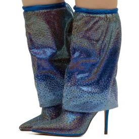 Wishful Stiletto Drape Boot